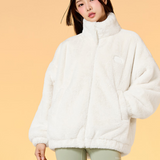 Xexymix Loose fit eco Fur Jacket - Snow Cream
