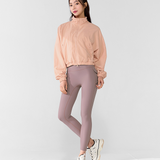 Xexymix High neck Dolman Crop Windbreaker - Groove Pink