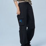 LE SONNET  Boyish Cargo Pants - Black
