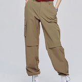 LE SONNET Boyish Cargo Pants - Beige