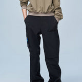 LE SONNET  Boyish Cargo Pants - Black