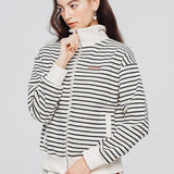 LE SONNET  Sailor Zip-up - Black