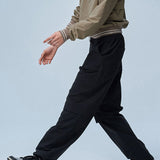 LE SONNET  Boyish Cargo Pants - Black