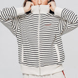 LE SONNET  Sailor Zip-up - Black