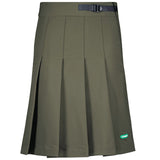 LE SONNET Minimal Pleats Skirt - Khaki