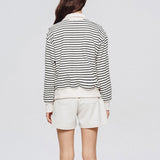 LE SONNET  Sailor Zip-up - Black