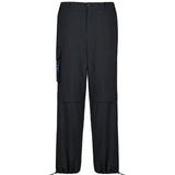 LE SONNET  Boyish Cargo Pants - Black