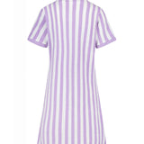 LE SONNET Sporty Terry One-piece - Lavender