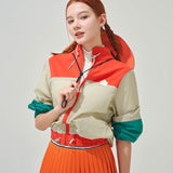 KANDINI Color Block Set-up Jumper - Green