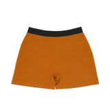 PIV'VEE Coated Pleated Skirt - Squirrel Brown