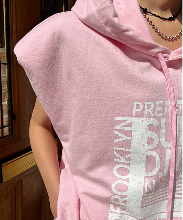 [SPECIAL] N9 Malito Printed Hooded Top