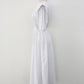 N9 Mehao Puff Banding Dress - Melange White