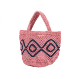 Monday Flow Macrame Vacation Bag - Pink