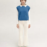 PIV'VEE Comfy Corduroy Trousers - Cloud White