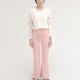 PIV'VEE Comfy Corduroy Trousers - Peony Pink