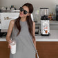 N9 Basrak Long One Piece - Gray