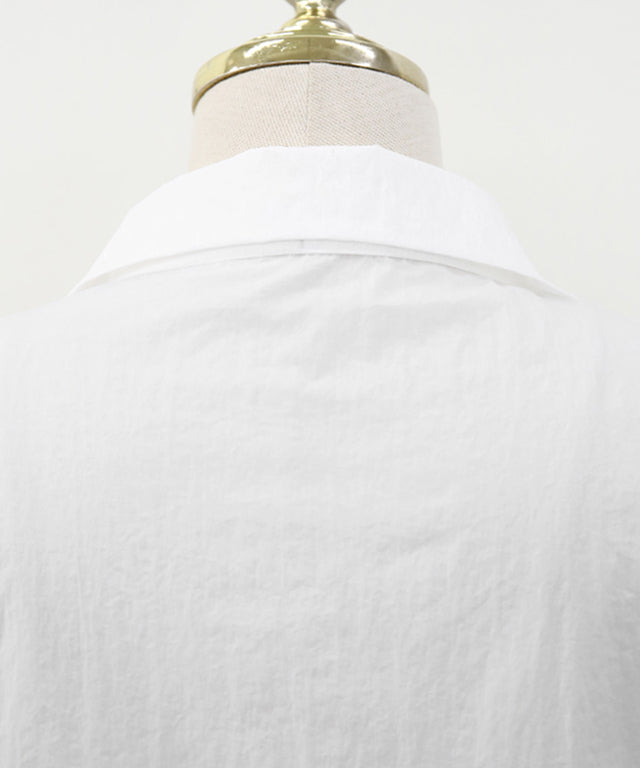 N9 Loekf Bath Lock Collar Button Dress - 4 Colors