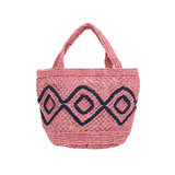 Monday Flow Macrame Vacation Bag - Pink