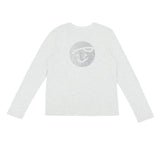 PIV'VEE Basic Long Sleeve T-shirt - Snow Gray