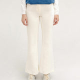 PIV'VEE Comfy Corduroy Trousers - Cloud White