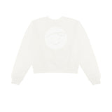 PIV'VEE Basic Giant Sweatshirt - Cloud White