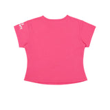 PIV'VEE Happy Daisy T-shirt - Flamingo Pink