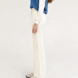 PIV'VEE Comfy Corduroy Trousers - Cloud White