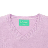 PIV'VEE Mild Power Shoulder Knit Top - Mauve Lavender