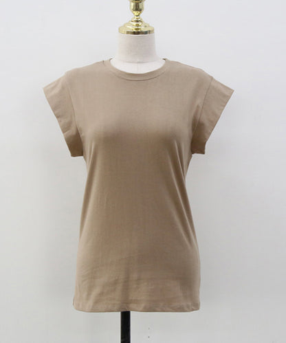 N9 Nuffy Roll-up Top - Gray Beige