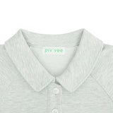 PIV'VEE Scribble Sweatshirt - Snow Gray