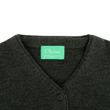PIV'VEE V Doux Knit Cardigan - Charcoal