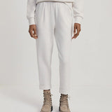 VARLEY The Rolled Cuff Pant 25" - Ivory Marl