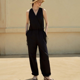 Monday Flow Vacation Jumpsuit - Black