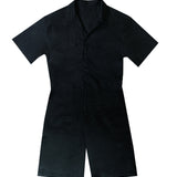 MAGIA [Special] Linen Jumpsuit - Black