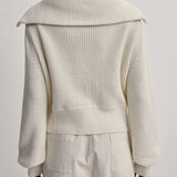 VARLEY Mentone Half-Zip Knit Pullover - Egret