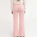 PIV'VEE Comfy Corduroy Trousers - Peony Pink