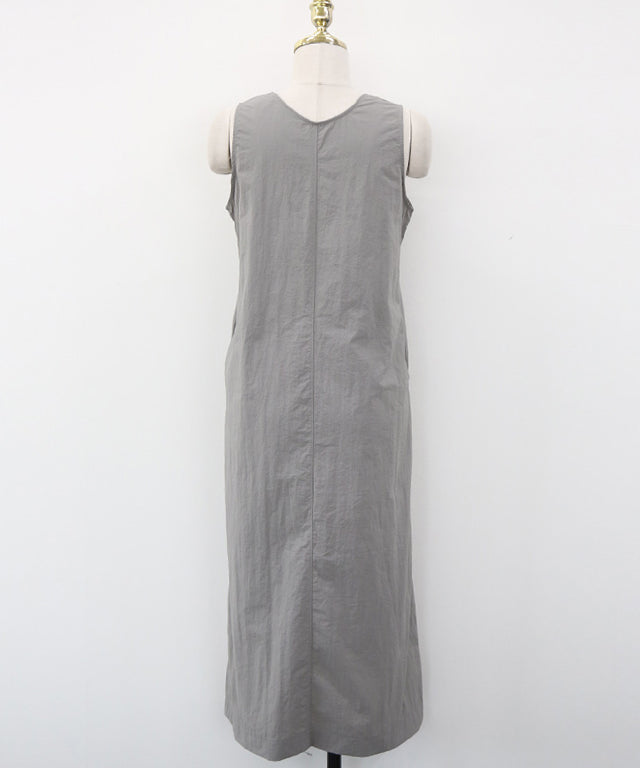 N9 Basrak Long One Piece - Gray