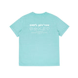 PIV'VEE 100% T-Shirt - Mist Blue