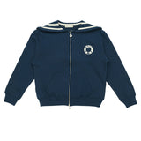 PIV'VEE Marin Zip-Up Hoodie - Navy