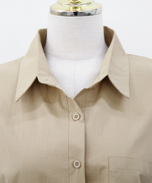 N9 Vsco Cara Short Sleeve Dress - Beige