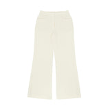 PIV'VEE Comfy Corduroy Trousers - Cloud White