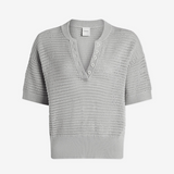 VARLEY Callie Knit Top - Mirage Grey