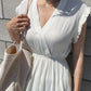 N9 Remind Ruffle Dress - Ivory