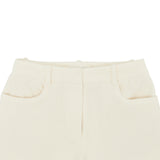 PIV'VEE Comfy Corduroy Trousers - Cloud White