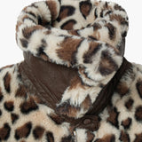 KUME STUDIO Eco-friendly Leopard Fur Jacket - Leopard