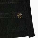 KUME STUDIO Twisted Detail T-Shirt - Black