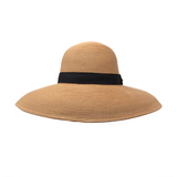 Monday Flow Deborah Wide Hat - Camel