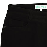 PIV'VEE Classic Corduroy Trousers - Ebony Black