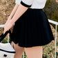 MAGIA Classic Pleated Skirt - Black