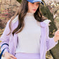 MAGIA Hooded Zip-Up - Lavender